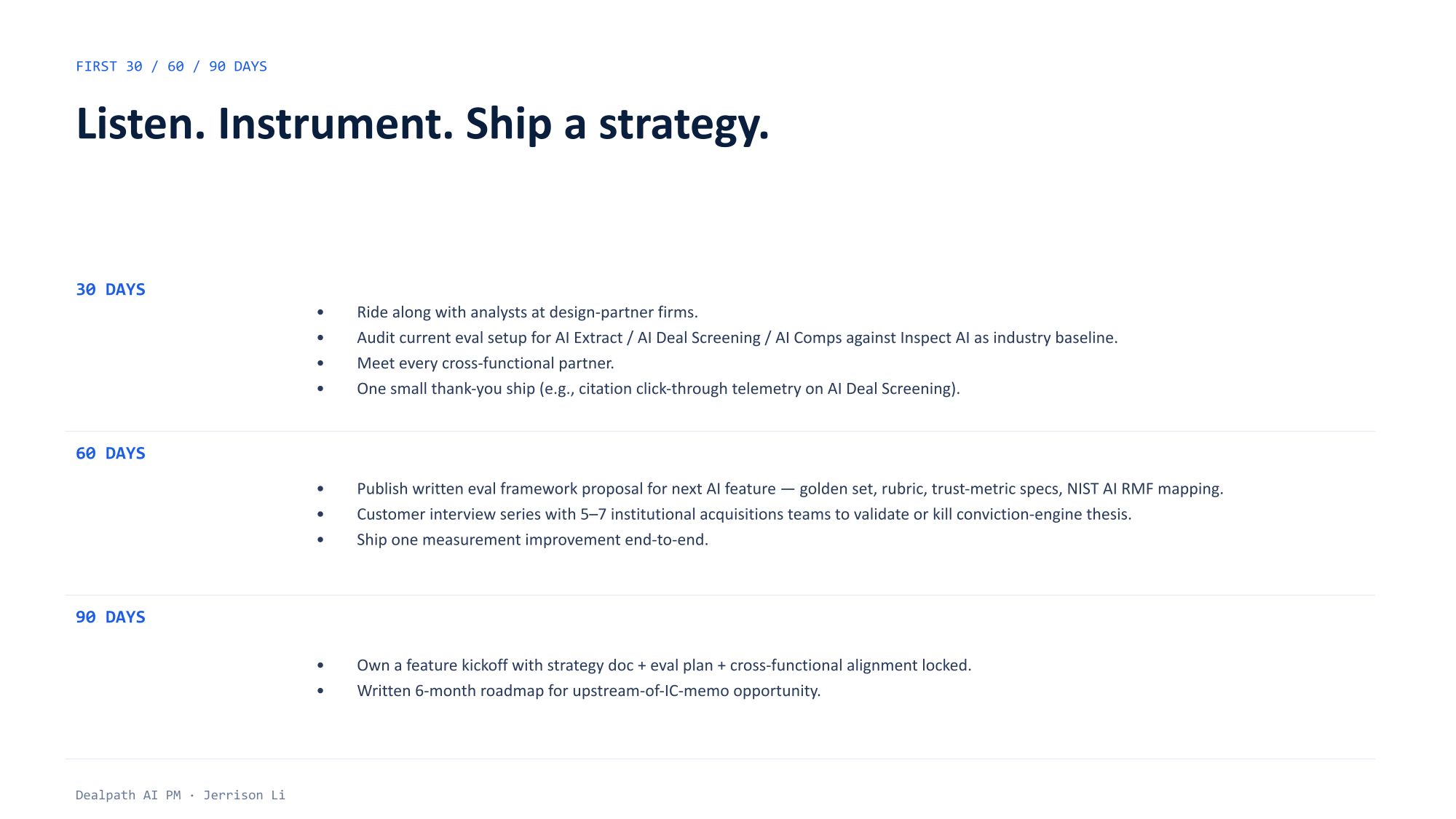 Dealpath AI PM presentation slide 38