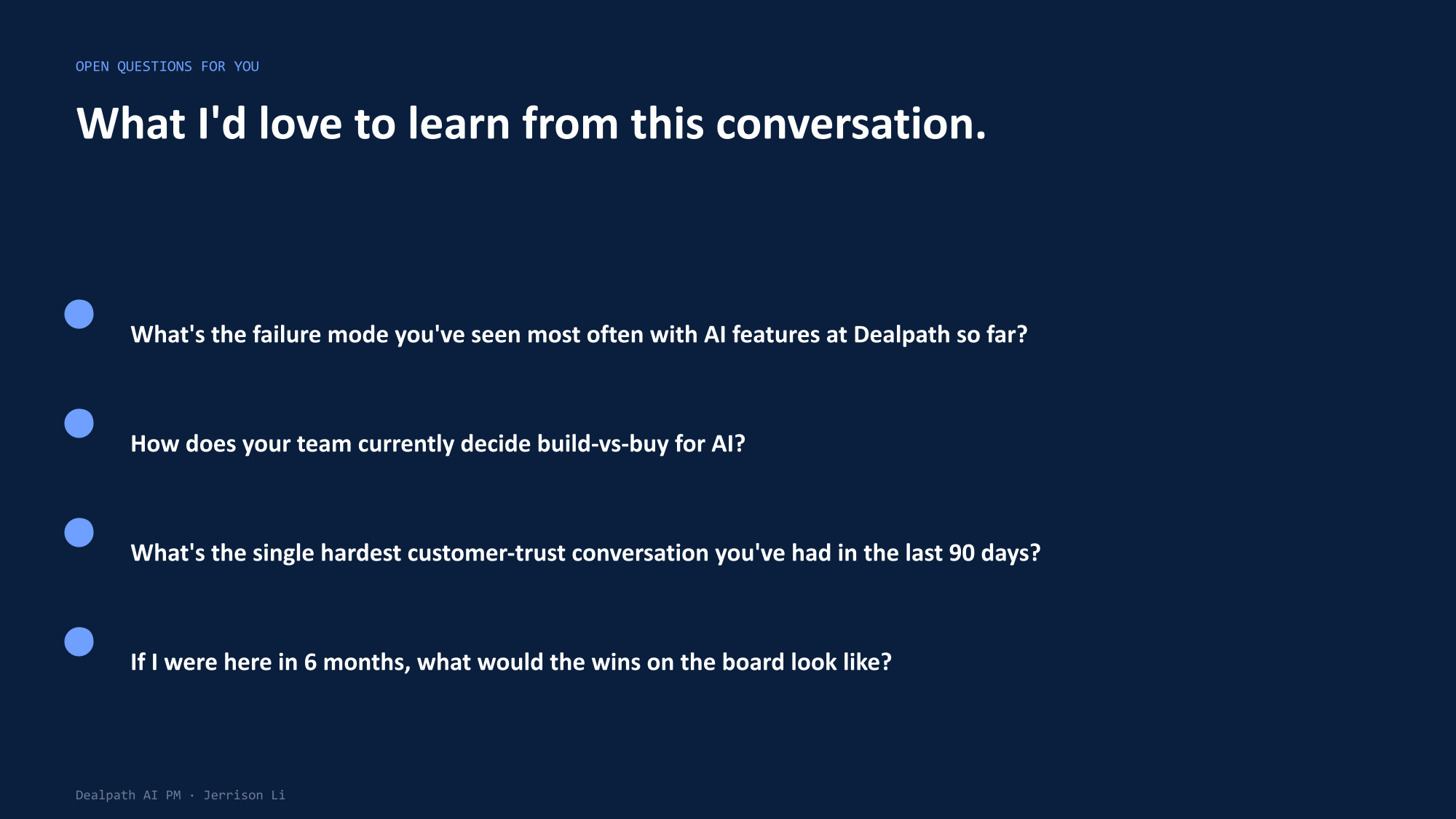 Dealpath AI PM presentation slide 39